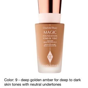 Charlotte Tilbury Magic Foundation 9 dark